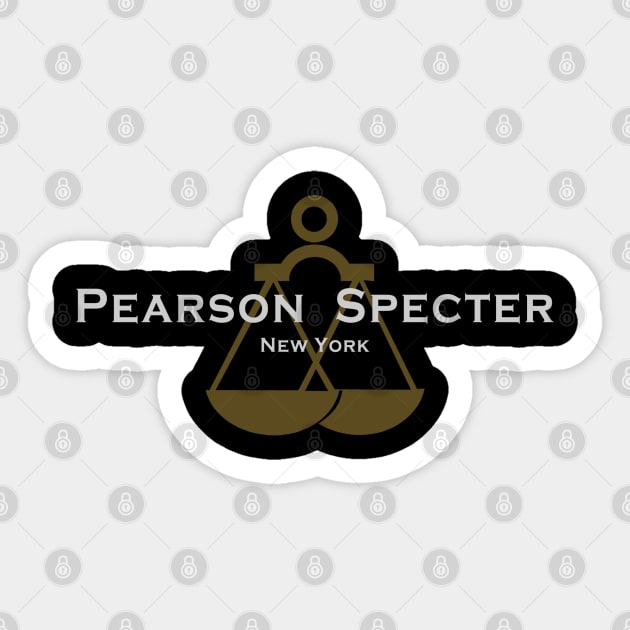 Pearson Specter Law Firm Sticker by klance